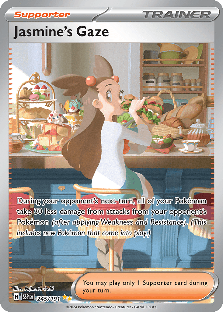 Jasmine's Gaze — Surging Sparks Pokemon card