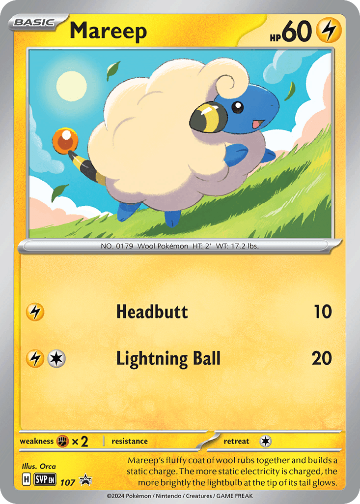 Mareep — Scarlet & Violet Black Star Promos Pokemon card