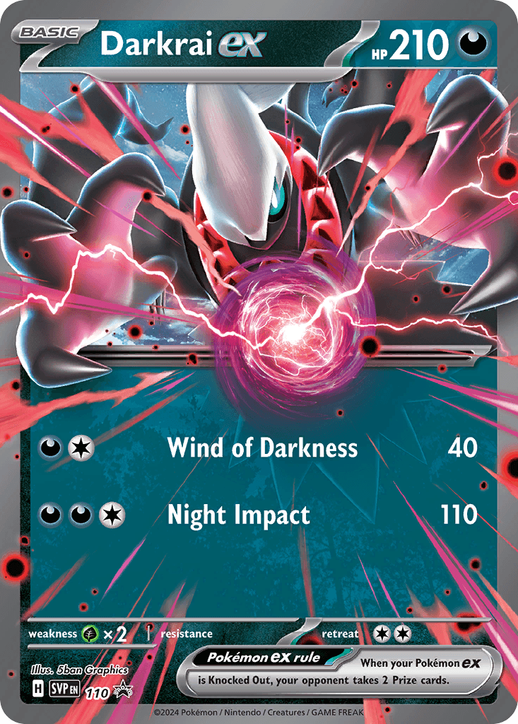 Darkrai ex — Scarlet & Violet Black Star Promos Pokemon card