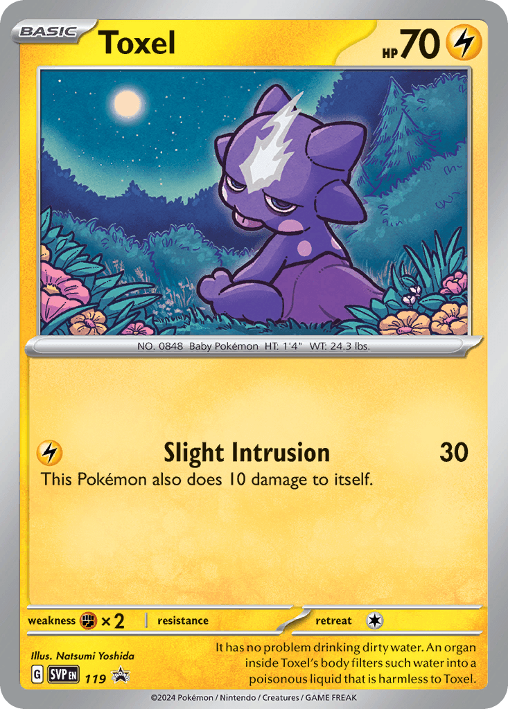 Toxel — Scarlet & Violet Black Star Promos Pokemon card