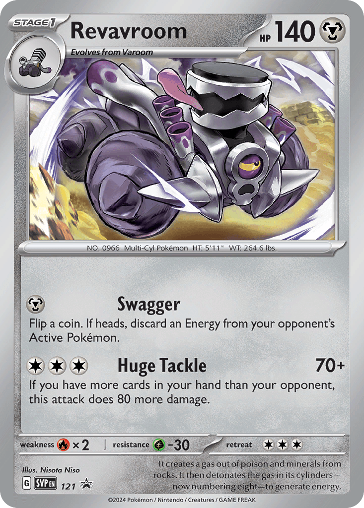 Revavroom — Scarlet & Violet Black Star Promos Pokemon card