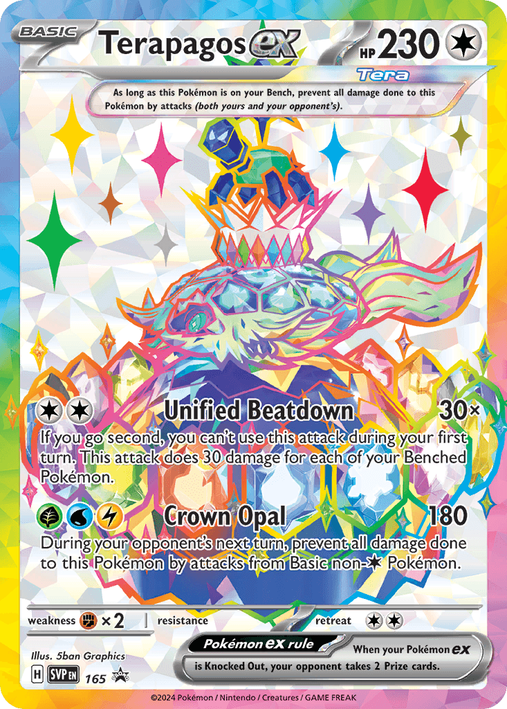 Terapagos ex — Scarlet & Violet Black Star Promos Pokemon card