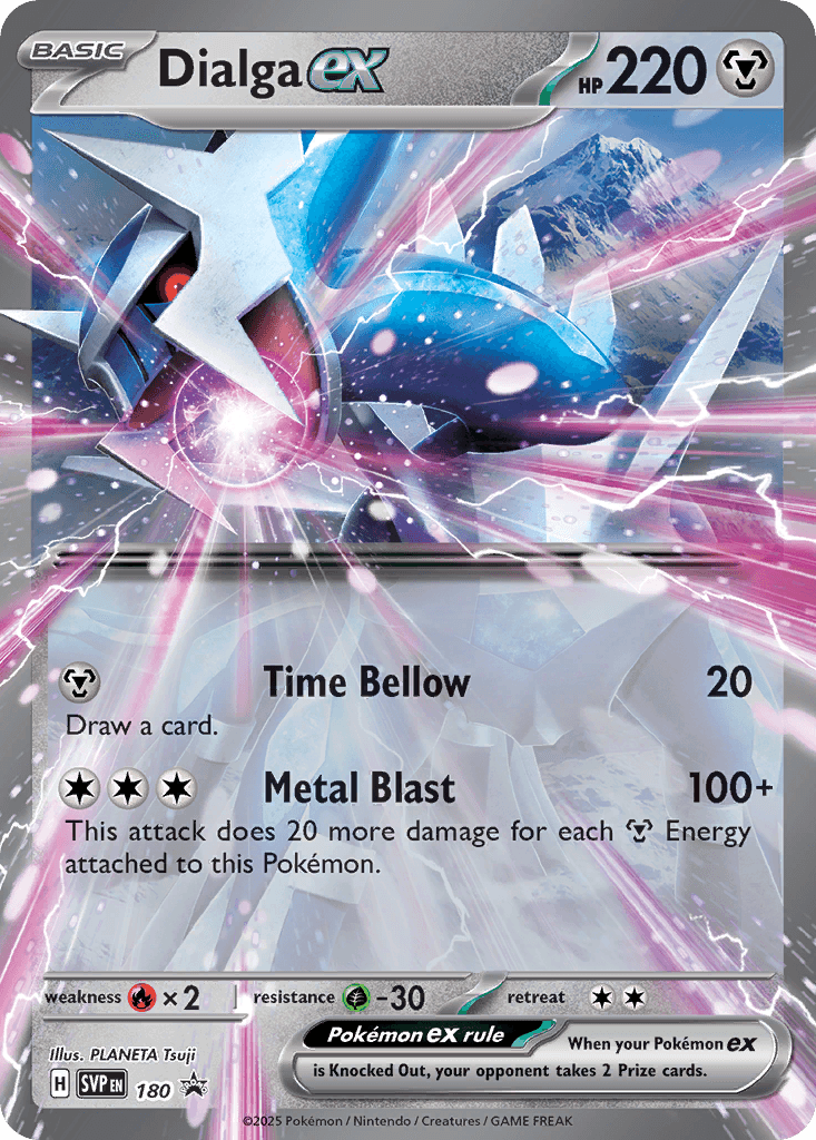 Dialga ex — Scarlet & Violet Black Star Promos Pokemon card