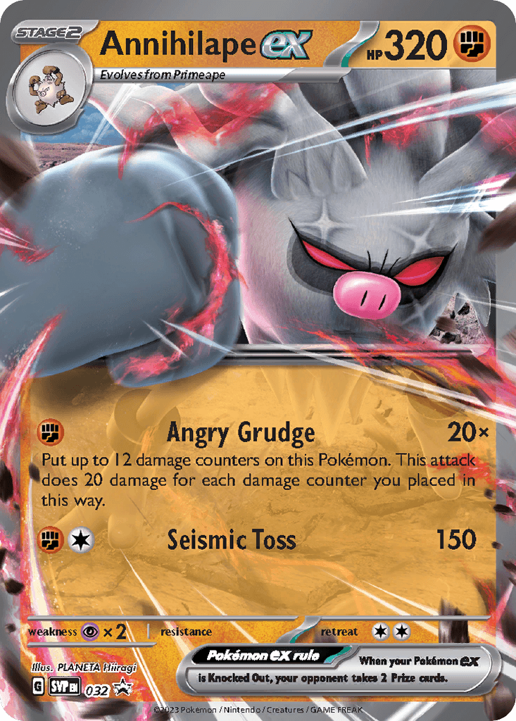 Annihilape ex — Scarlet & Violet Black Star Promos Pokemon card