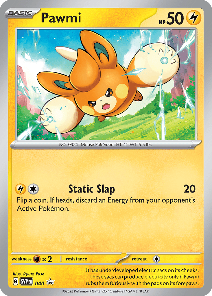 Pawmi — Scarlet & Violet Black Star Promos Pokemon card