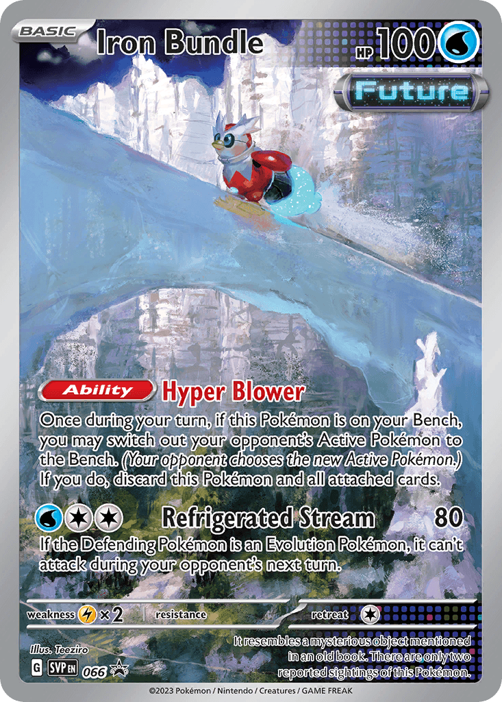 Iron Bundle — Scarlet & Violet Black Star Promos Pokemon card