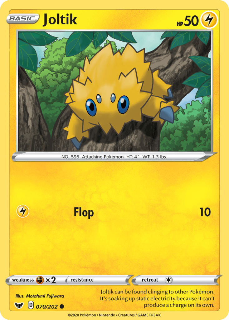 Joltik — Sword & Shield Pokemon card