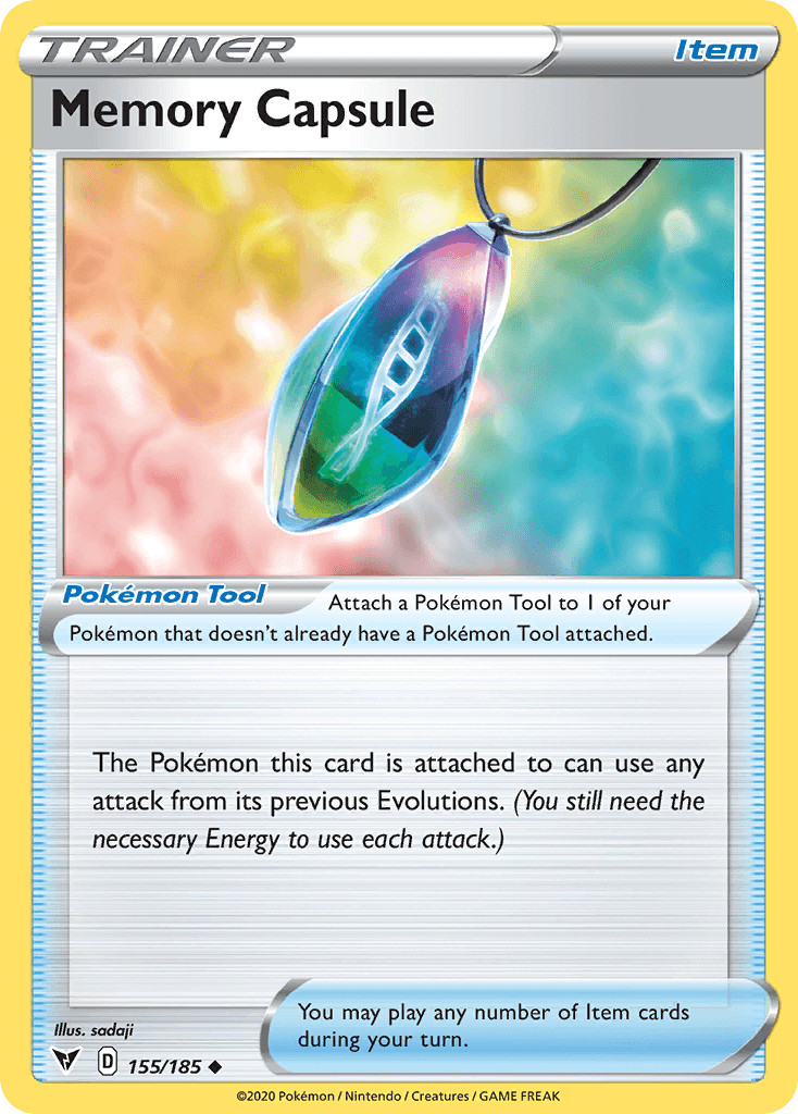 Memory Capsule — Vivid Voltage Pokemon card