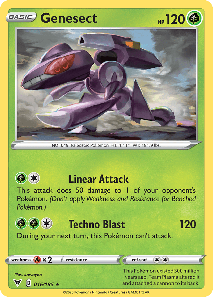 Genesect — Vivid Voltage Pokemon card