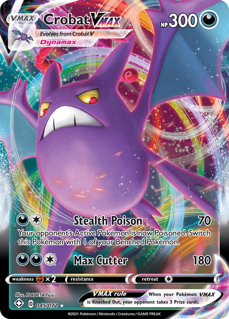 Crobat VMAX — Shining Fates Pokemon card