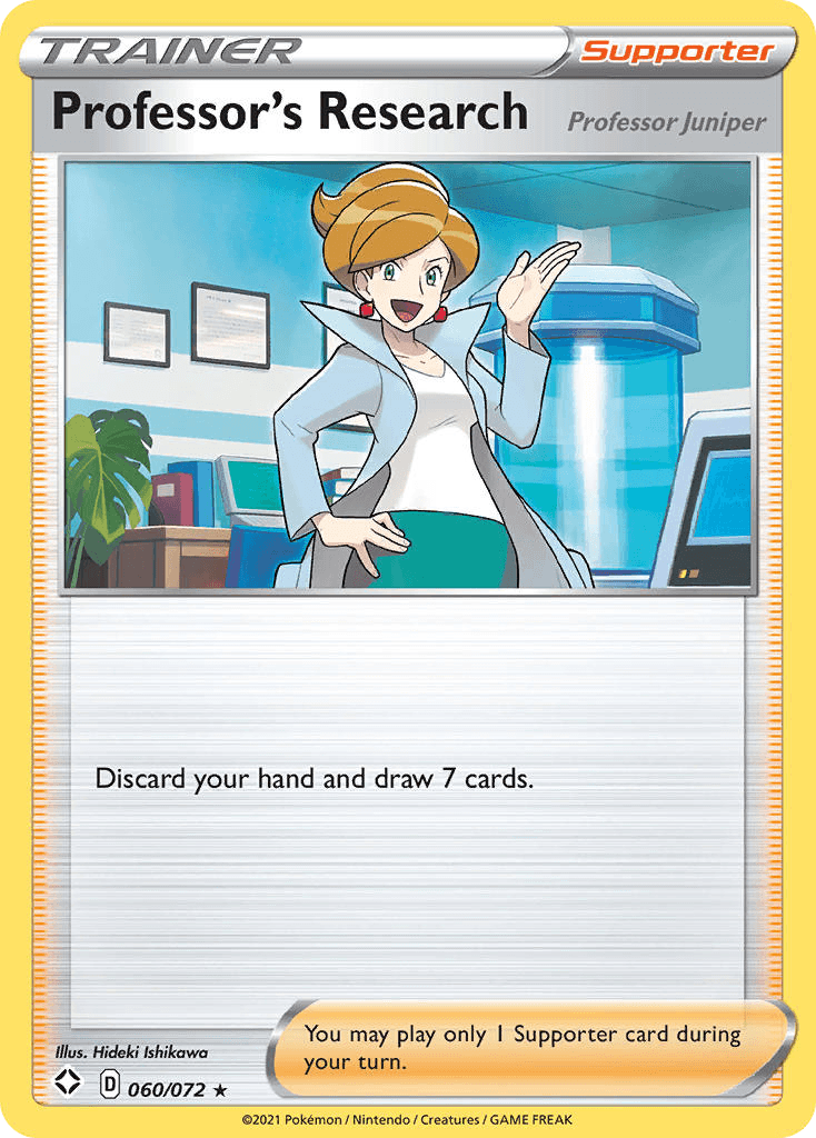 Professor's Research — Shining Fates Pokemon card