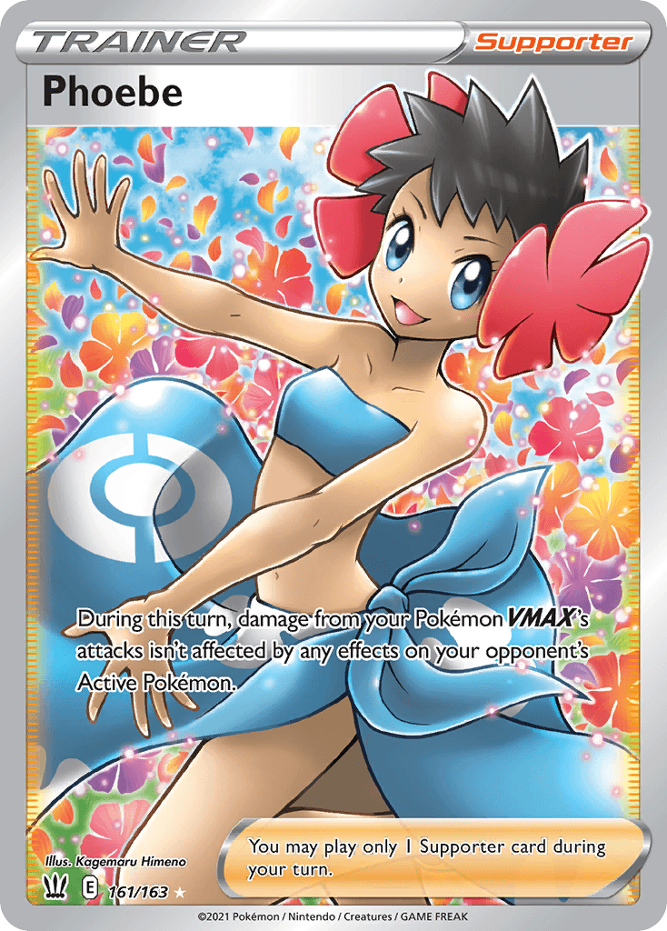 Phoebe — Battle Styles Pokemon card