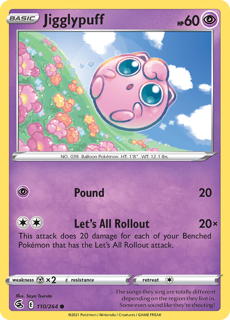 Jigglypuff — Fusion Strike Pokemon card