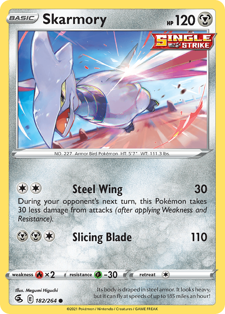 Skarmory — Fusion Strike Pokemon card