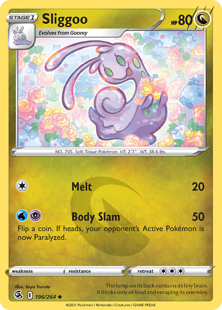 Sliggoo — Fusion Strike Pokemon card