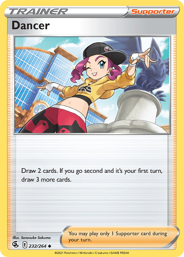 Dancer — Fusion Strike Pokemon card