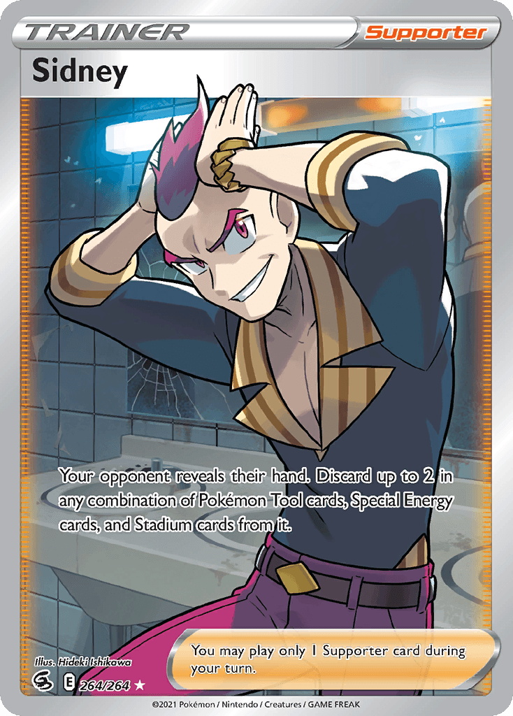 Sidney — Fusion Strike Pokemon card