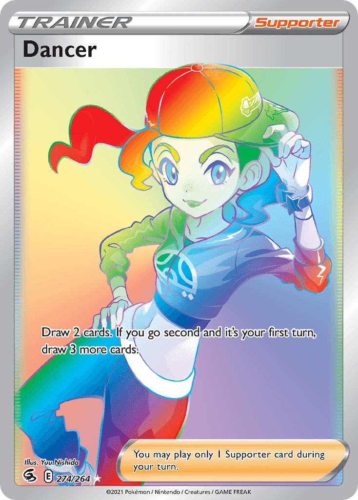 Dancer — Fusion Strike Pokemon card