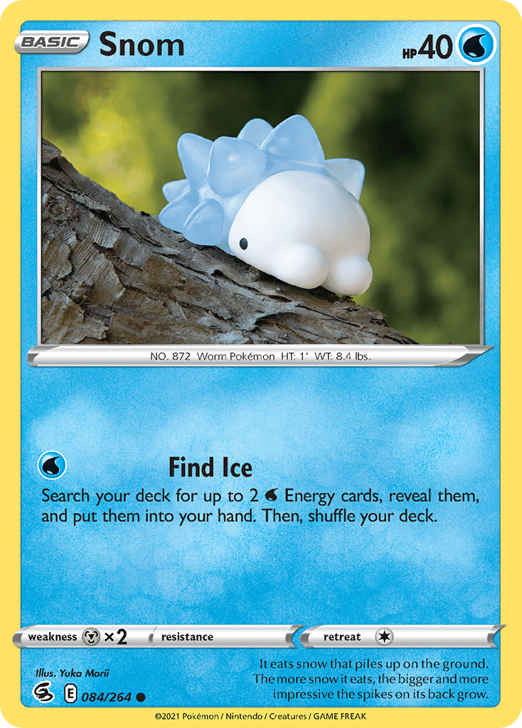 Snom — Fusion Strike Pokemon card