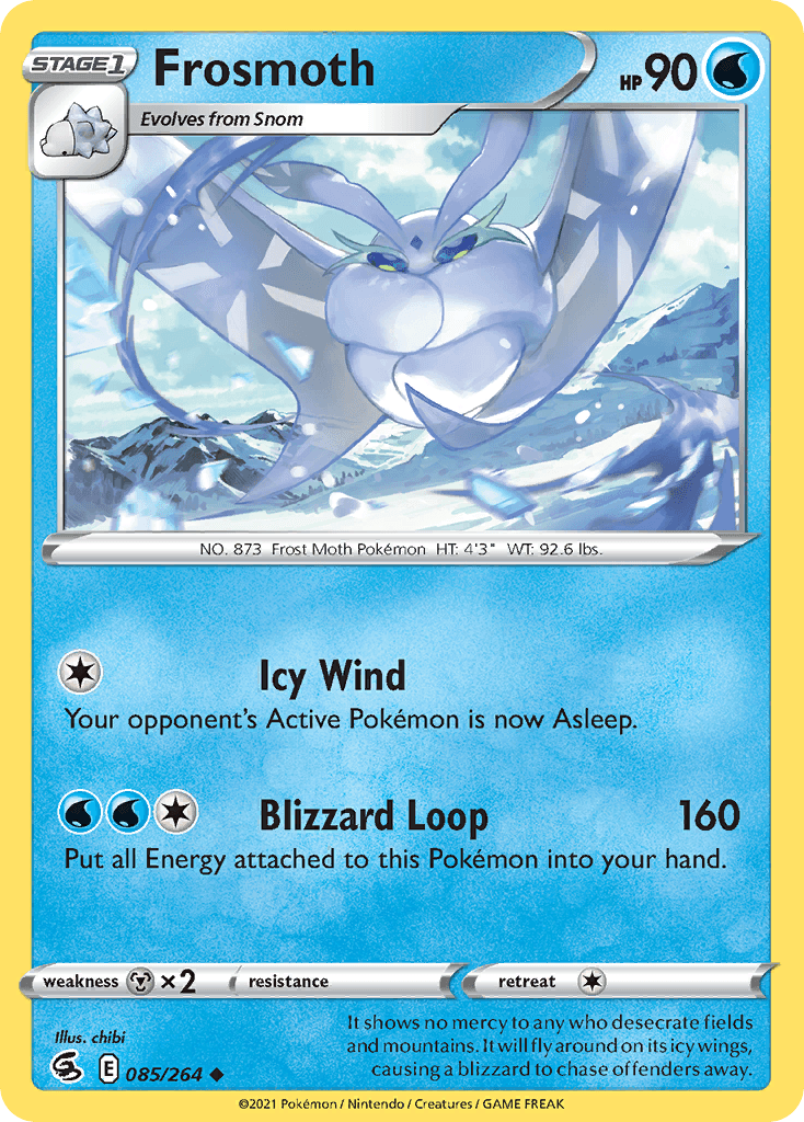 Frosmoth — Fusion Strike Pokemon card