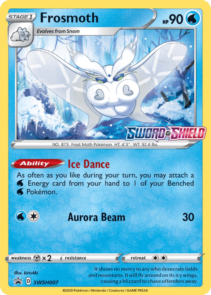 Frosmoth — SWSH Black Star Promos Pokemon card