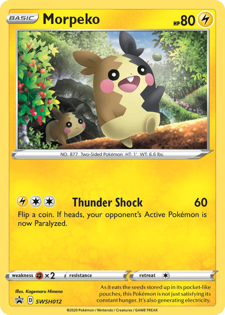 Morpeko — SWSH Black Star Promos Pokemon card