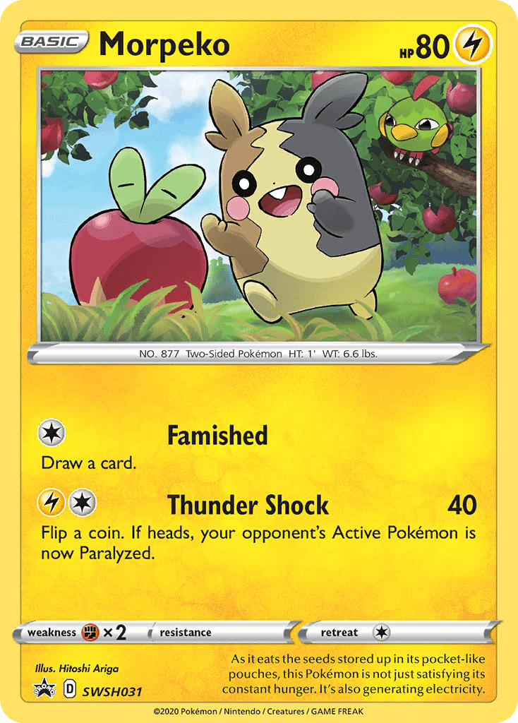 Morpeko — SWSH Black Star Promos Pokemon card