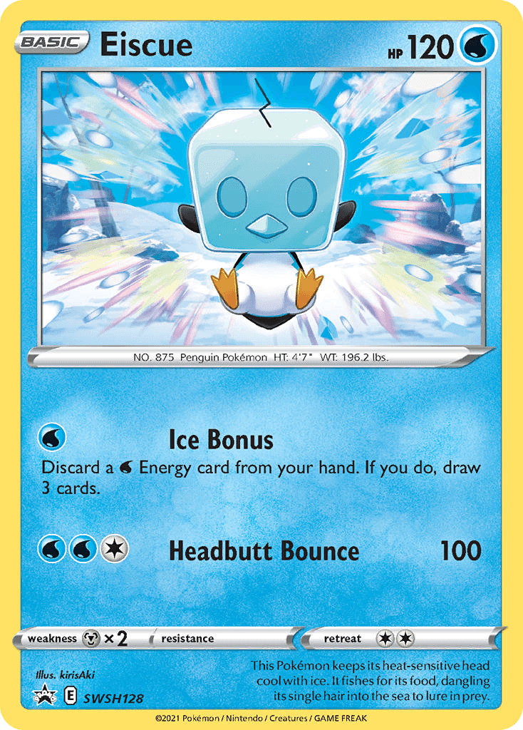 Eiscue — SWSH Black Star Promos Pokemon card