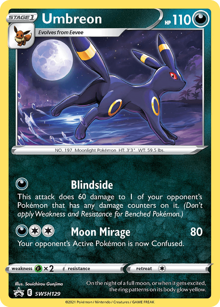 Umbreon — SWSH Black Star Promos Pokemon card