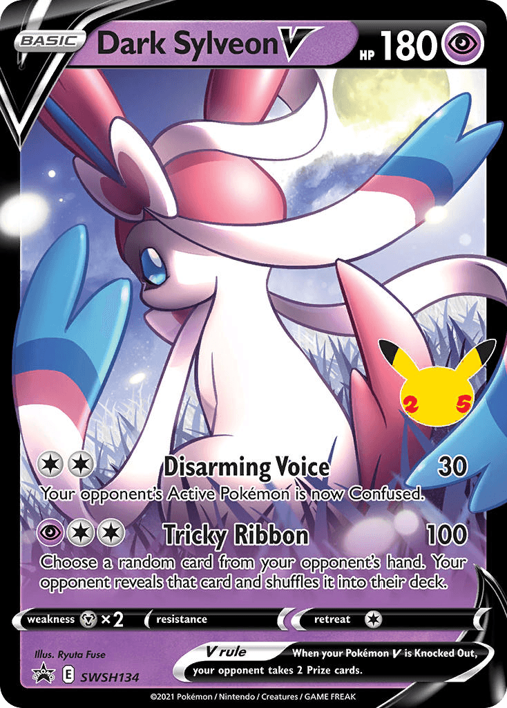 Dark Sylveon V — SWSH Black Star Promos Pokemon card