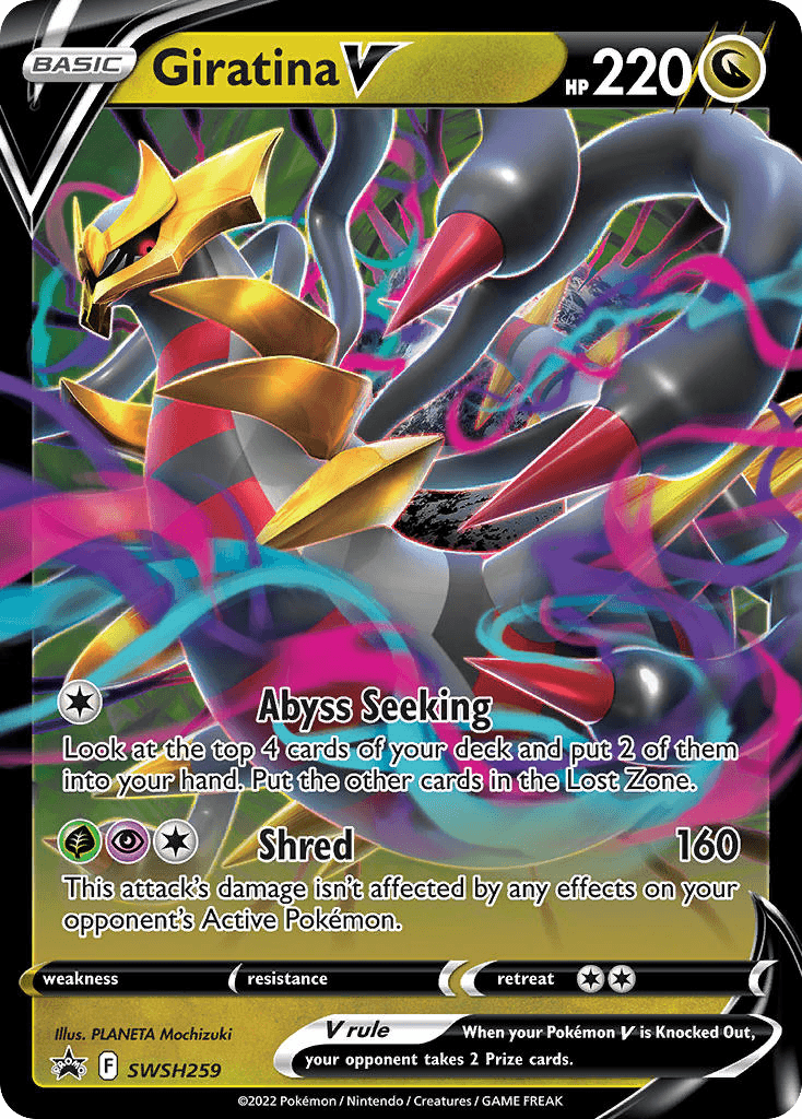 Giratina V — SWSH Black Star Promos Pokemon card